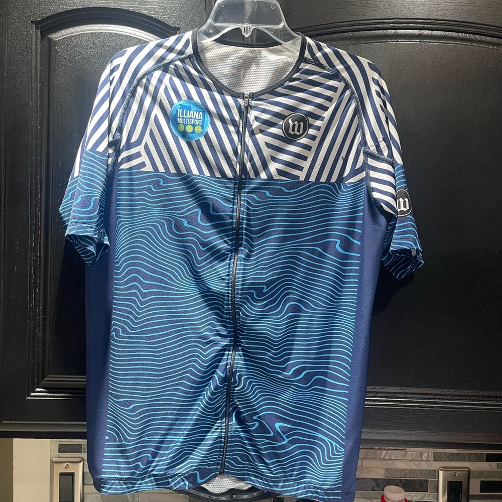 Wattie Ink Men’s Aero Cycling Jersey 3XL XXXL In EUC